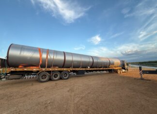 Chegada de tubos marca início da ampliação do bombeamento do Eixo Norte do PISF