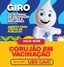 Juazeiro realiza Corujão de Vacinação contra a Influenza nesta terça-feira (18)