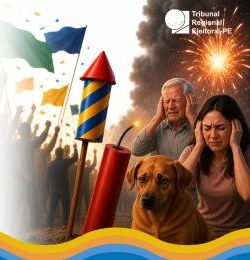 TRE-PE alerta sobre uso de fogos de artifício em atos de campanha
